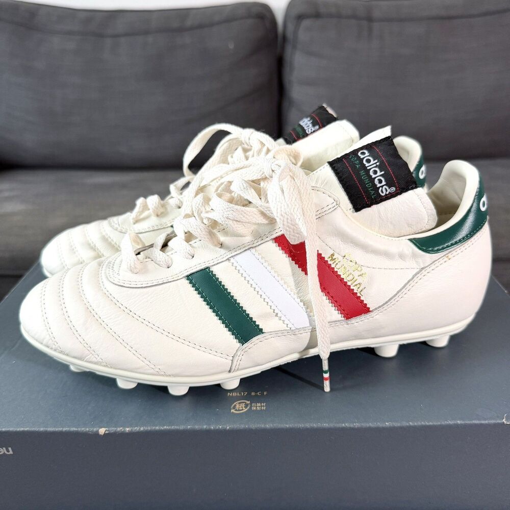 adidas Copa Mundial Made In Germany collection x Mexico FG Off White Men's 8.5